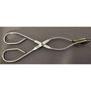 Vintage Ekco 8" (inch) Stainless Steel Tongs - USA